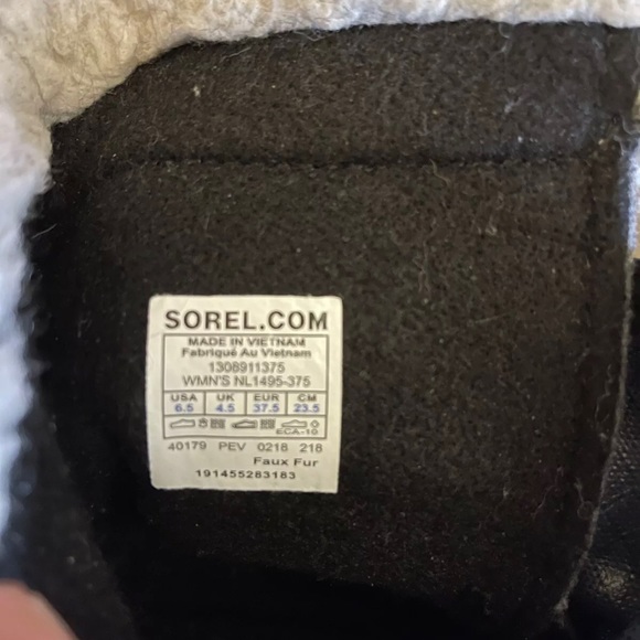 Sorel Winter Carnival Dark Seas Boots Women's 6.5 - Picture 6 of 8